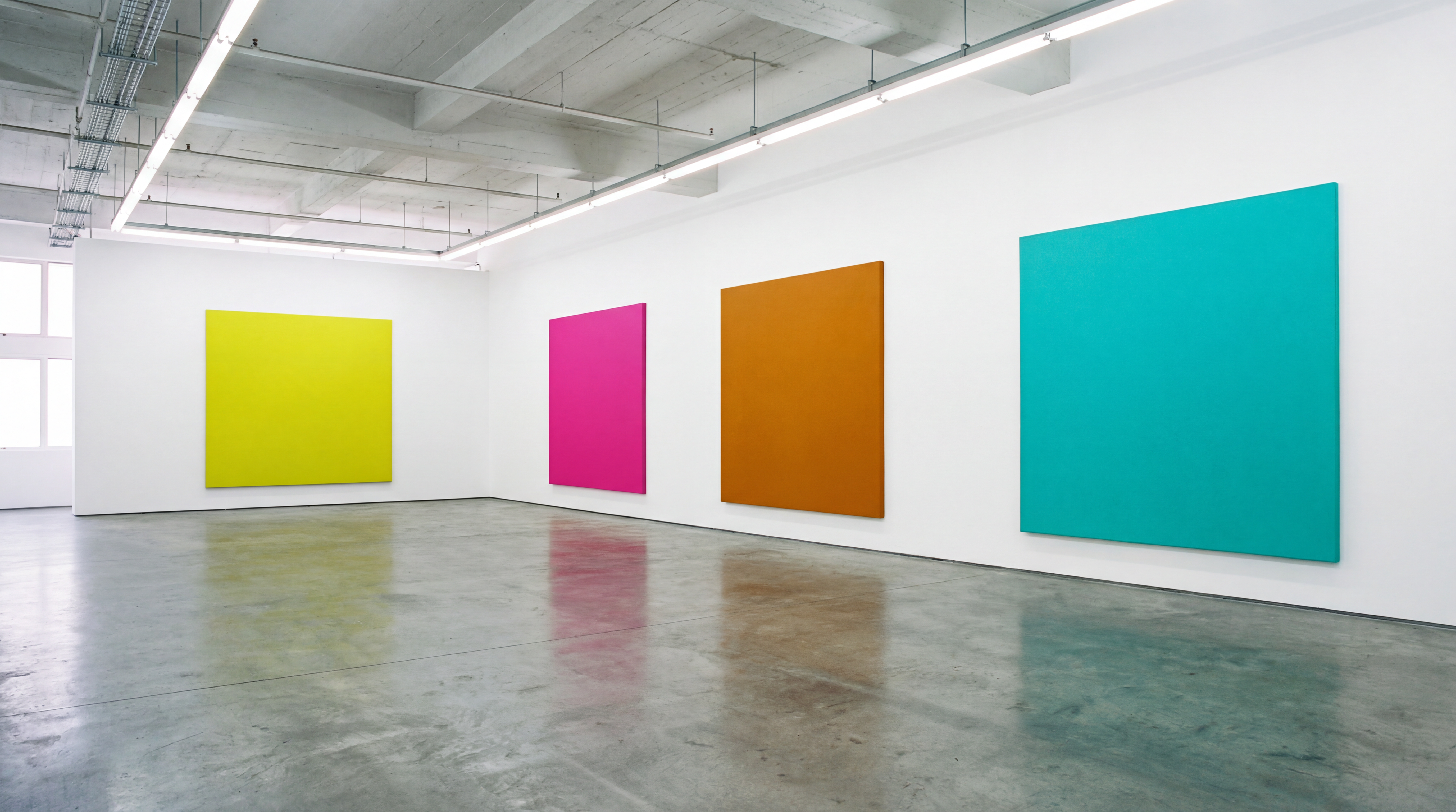 Installation view of Your friends